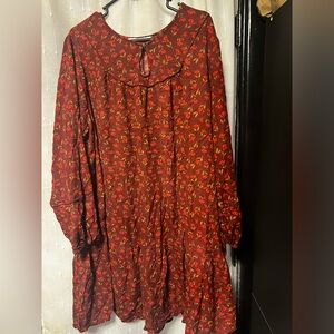 Perfect dress for fall! Plus size 3x